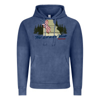 Vintage Denim fort leonard wood fort lost in the woods missouri pullover hoodie Vintage Hoodie - linhVisuals
