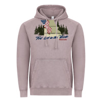 Vintage Zinc fort leonard wood fort lost in the woods missouri pullover hoodie Vintage Hoodie - linhVisuals