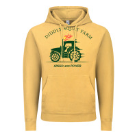 Vintage Mustard diddly squat farm green, tractor tee for farmer t shirt Vintage Hoodie - linhVisuals
