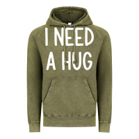 Vintage Olive i need a hug, funny, joke, sarcastic, family t shirt Vintage Hoodie - linhVisuals