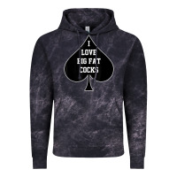 Cloud Black i love big fat cocks queen of spades t shirt Vintage Hoodie - linhVisuals