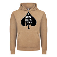 Vintage Coffee i love big fat cocks queen of spades t shirt Vintage Hoodie - linhVisuals