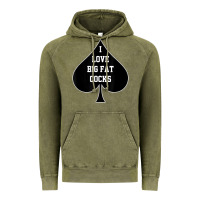 Vintage Olive i love big fat cocks queen of spades t shirt Vintage Hoodie - linhVisuals