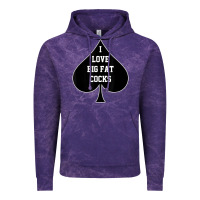 Cloud Purple i love big fat cocks queen of spades t shirt Vintage Hoodie - linhVisuals