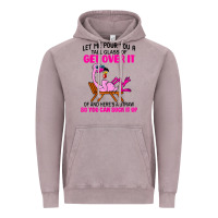 Vintage Zinc let me pour you a tall glass of get over it flamingo t shirt Vintage Hoodie - linhVisuals
