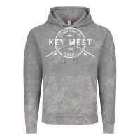 Cloud Rock key west fl vintage crossed fishing rods t shirt Vintage Hoodie - linhVisuals