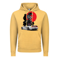 Vintage Mustard jdm nsx car tuning japan samurai drift import pullover hoodie Vintage Hoodie - linhVisuals