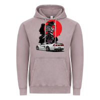Vintage Zinc jdm nsx car tuning japan samurai drift import pullover hoodie Vintage Hoodie - linhVisuals