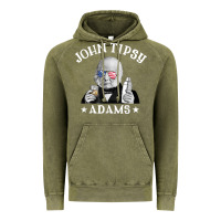 Vintage Olive john tipsy adams president john quincy adams 4th of july t shirt Vintage Hoodie - linhVisuals