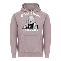 Vintage Zinc john tipsy adams president john quincy adams 4th of july t shirt Vintage Hoodie - linhVisuals