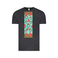 Vintage Black american football with lightning bolt  pen wrap Vintage Tee - BundleAndBundleShop