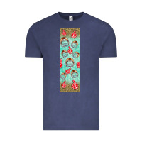 Vintage Denim american football with lightning bolt  pen wrap Vintage Tee - BundleAndBundleShop