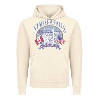 Vintage Artic americana niagara falls scene canada america flags sweatshirt Vintage Hoodie - linhVisuals