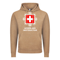 Vintage Coffee après ski instructor sweatshirt Vintage Hoodie - linhVisuals