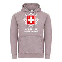 Vintage Zinc après ski instructor sweatshirt Vintage Hoodie - linhVisuals