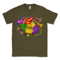Army Green mardi gras lips olivia Classic Tee - OliviaCreatesArt