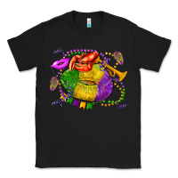 Black mardi gras lips olivia Classic Tee - OliviaCreatesArt