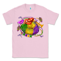 Bubblegum Pink mardi gras lips olivia Classic Tee - OliviaCreatesArt