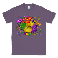 Lavender mardi gras lips olivia Classic Tee - OliviaCreatesArt
