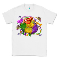 White mardi gras lips olivia Classic Tee - OliviaCreatesArt