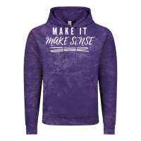 Cloud Purple make it make sense funny catchphrase t shirt Vintage Hoodie - linhVisuals