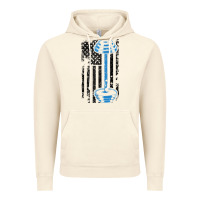 Vintage Artic american flag gym and fitness  weight lifting gift t shirt Vintage Hoodie - linhVisuals