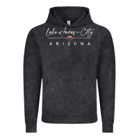 Vintage Black lake havasu city, arizona pullover hoodie Vintage Hoodie - linhVisuals
