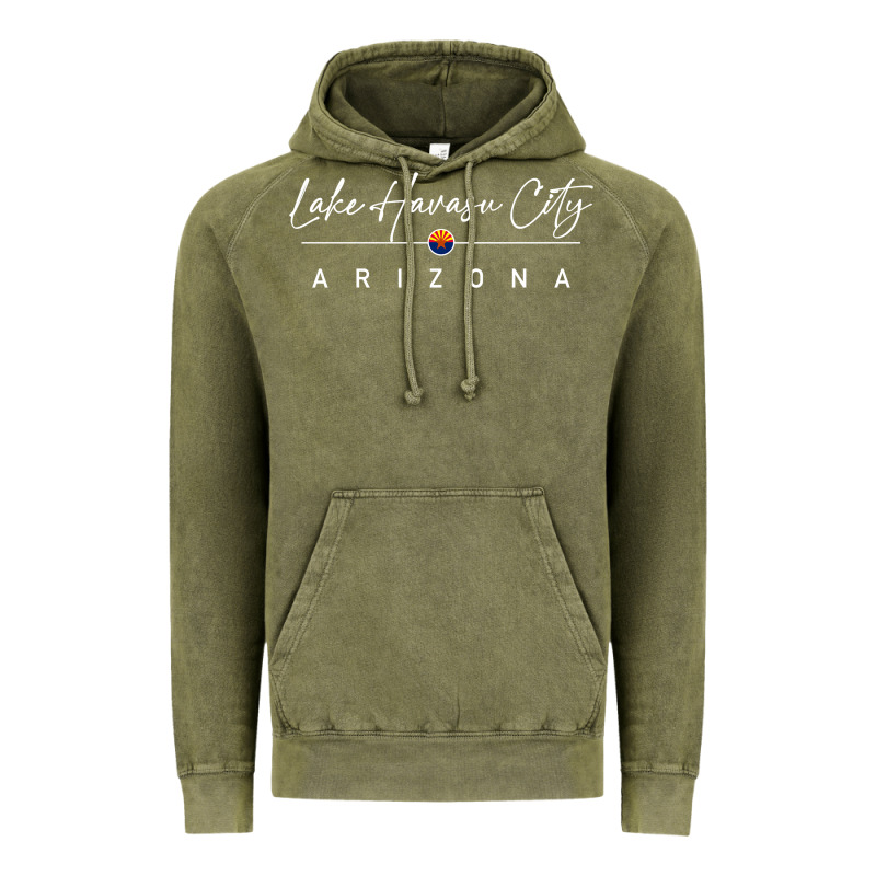 Lake Havasu City, Arizona Pullover Hoodie Vintage Hoodie by linhVisuals | Teevron