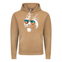 Vintage Camel american akita shirts with glasses sunglasses retro style t shirt Vintage Hoodie - linhVisuals