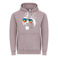Vintage Zinc american akita shirts with glasses sunglasses retro style t shirt Vintage Hoodie - linhVisuals