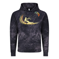 Cloud Black kite kiteboarding kiting kitesurfing kitesurf gift premium t shirt Vintage Hoodie - linhVisuals