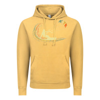 Vintage Mustard kite kiteboarding kiting kitesurfing kitesurf gift premium t shirt Vintage Hoodie - linhVisuals