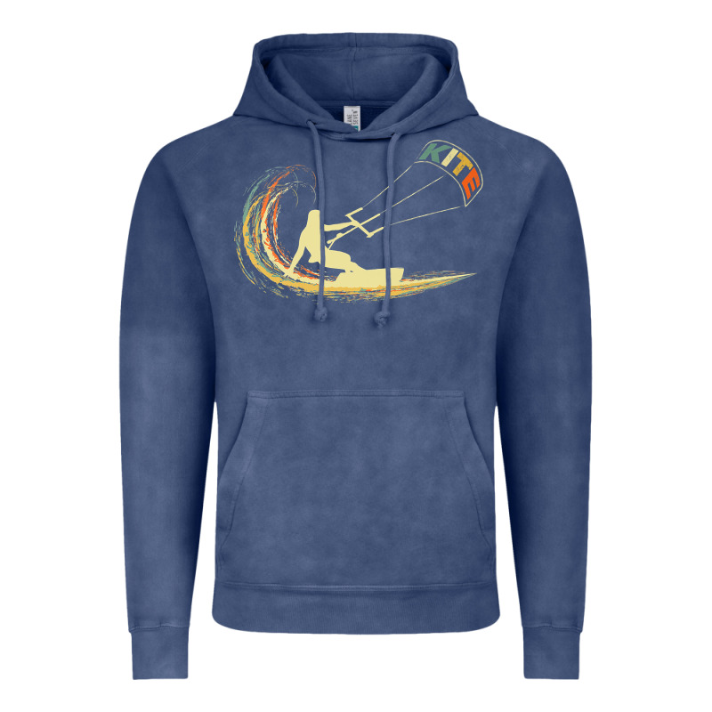 Kite Kiteboarding Kiting Kitesurfing Kitesurf Gift Premium T Shirt Vintage Hoodie by linhVisuals | Teevron
