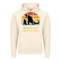 Vintage Artic mens grandpazilla grandpa of monsters retro halloween christmas t shir Vintage Hoodie - linhVisuals