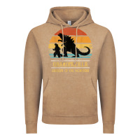 Vintage Coffee mens grandpazilla grandpa of monsters retro halloween christmas t shir Vintage Hoodie - linhVisuals