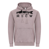 Vintage Zinc catfish meow funny catfishing fishing fisherman gift t shirt Vintage Hoodie - linhVisuals