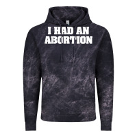 Cloud Black i had an abortion shirt pro choice Vintage Hoodie - linhVisuals