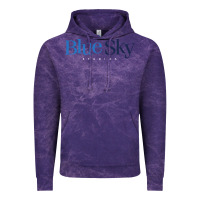 Cloud Purple Blue Sky Studios Vintage Hoodie - linhVisuals