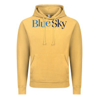 Vintage Mustard Blue Sky Studios Vintage Hoodie - linhVisuals