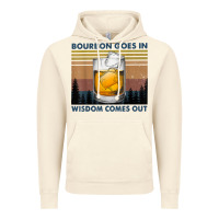 Vintage Artic bourbon goes in wisdom comes out vintage t shirt Vintage Hoodie - linhVisuals