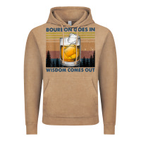 Vintage Coffee bourbon goes in wisdom comes out vintage t shirt Vintage Hoodie - linhVisuals