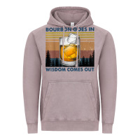 Vintage Zinc bourbon goes in wisdom comes out vintage t shirt Vintage Hoodie - linhVisuals