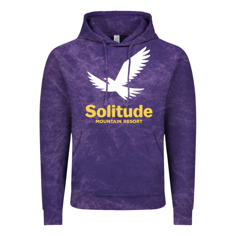 Solitude Mountain Resort Vintage Hoodie by linhVisuals | Teevron