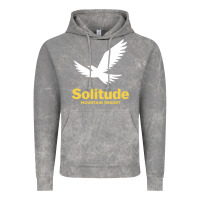 Cloud Rock Solitude Mountain Resort Vintage Hoodie - linhVisuals