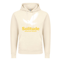 Vintage Artic Solitude Mountain Resort Vintage Hoodie - linhVisuals