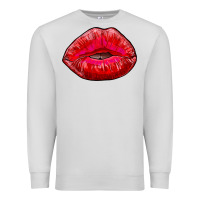 Dove Grey kiss Premium Sweatshirt - RanaPortraitStore