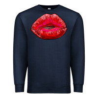 Navy kiss Premium Sweatshirt - RanaPortraitStore