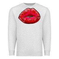 Oatmeal Heather kiss Premium Sweatshirt - RanaPortraitStore