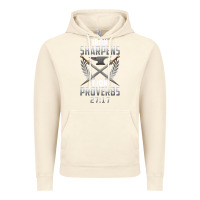 Vintage Artic iron sharpens iron quote proverbs 2717 christian cool gift t shirt Vintage Hoodie - linhVisuals