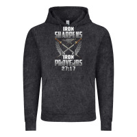 Vintage Black iron sharpens iron quote proverbs 2717 christian cool gift t shirt Vintage Hoodie - linhVisuals